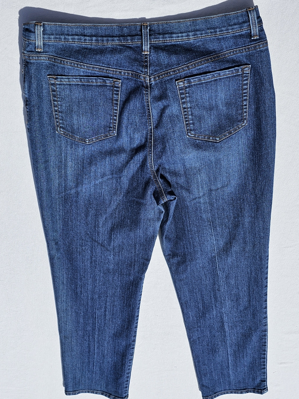 Gloria Vanderbilt Blue Wide Leg Flare Jeans - Picture 2 of 5